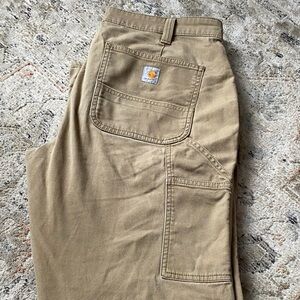 Carhartt Women's Tan Straight Leg Pants